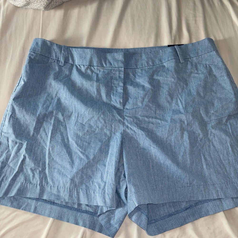 Brand New Lane Bryant Light Blue Women's Bermudas